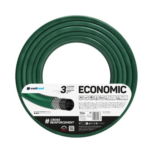 CELLFAST Locsolótömlő 3 rétegű ECONOMIC 1" 10 m
