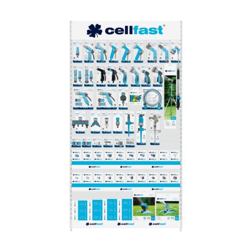 CELLFAST Display 1 elemes fém IDEAL 122 × 62 × 228 cm 