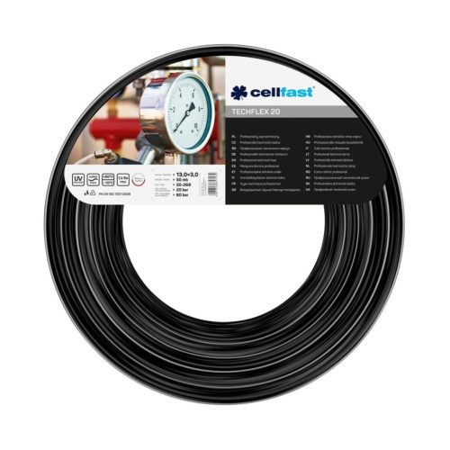 CELLFAST Technikai tömlő TECHFLEX 13,0 x 3,0 mm 50 m