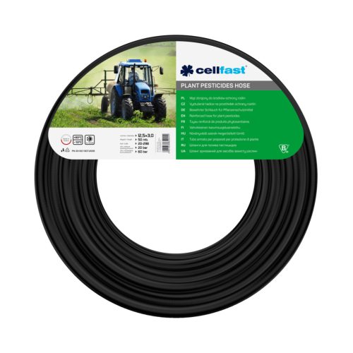 CELLFAST Technikai tömlő megerősített növényvédőszerre 12,5 x 3,0 mm 50 m