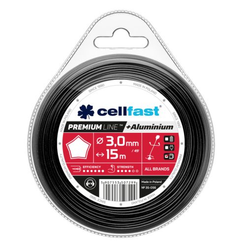 CELLFAST Damil csillag PREMIUM 3,0 mm x 15 m 