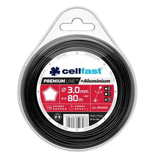 CELLFAST Damil csillag PREMIUM 3,0 mm x 80 m 