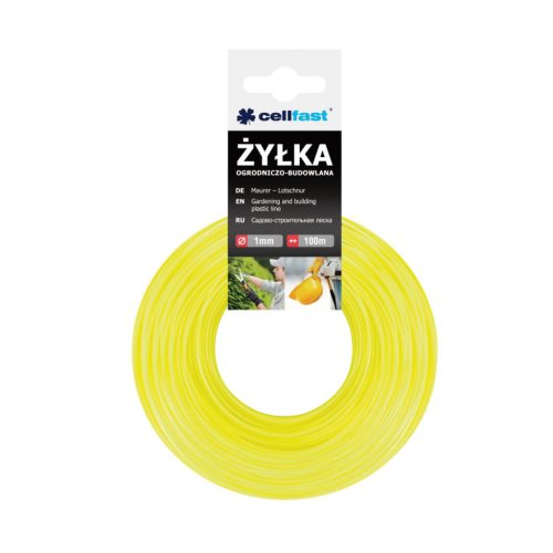 CELLFAST Zsinór kerti, építőipari felhasználásra 1,0 mm x 100 m